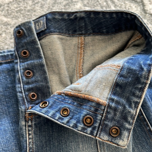 Gap | Y2K Vintage Jean Maxi Skirt Size 10 - Picture 4 of 7